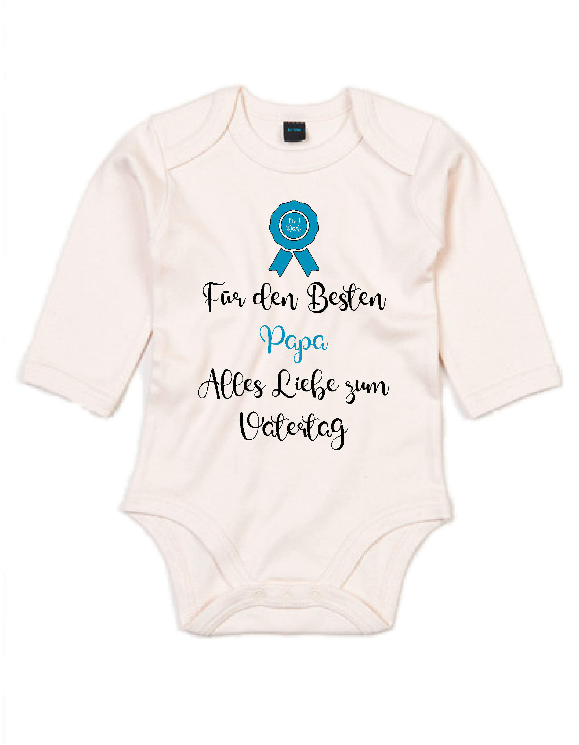 Vatertag Babybody "Für den besten Papa"