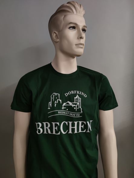 Brechen Herren T-Shirt Jubiläum Bottle Green 3XL