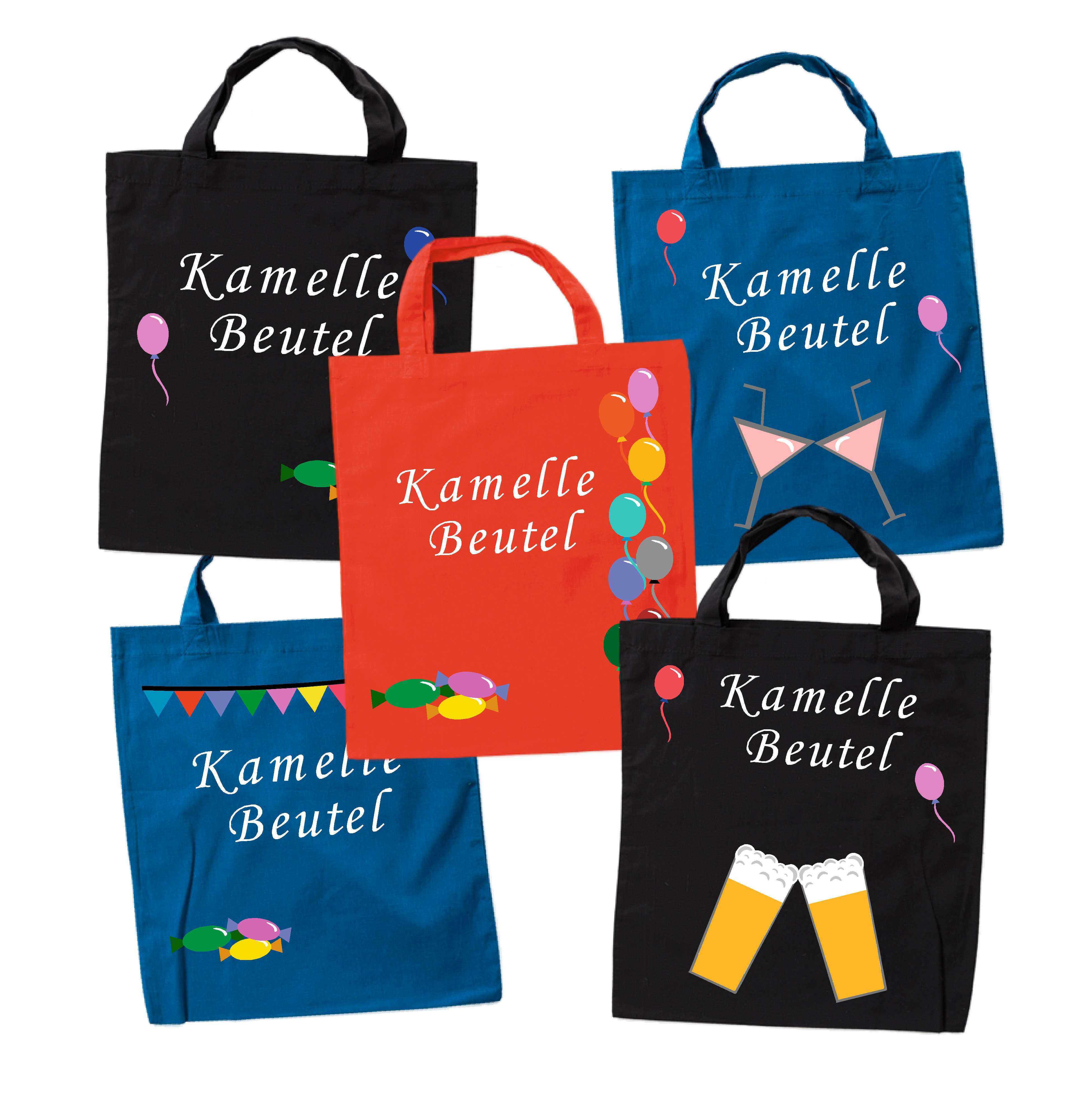 Jutebeutel "Kamelle Beutel"