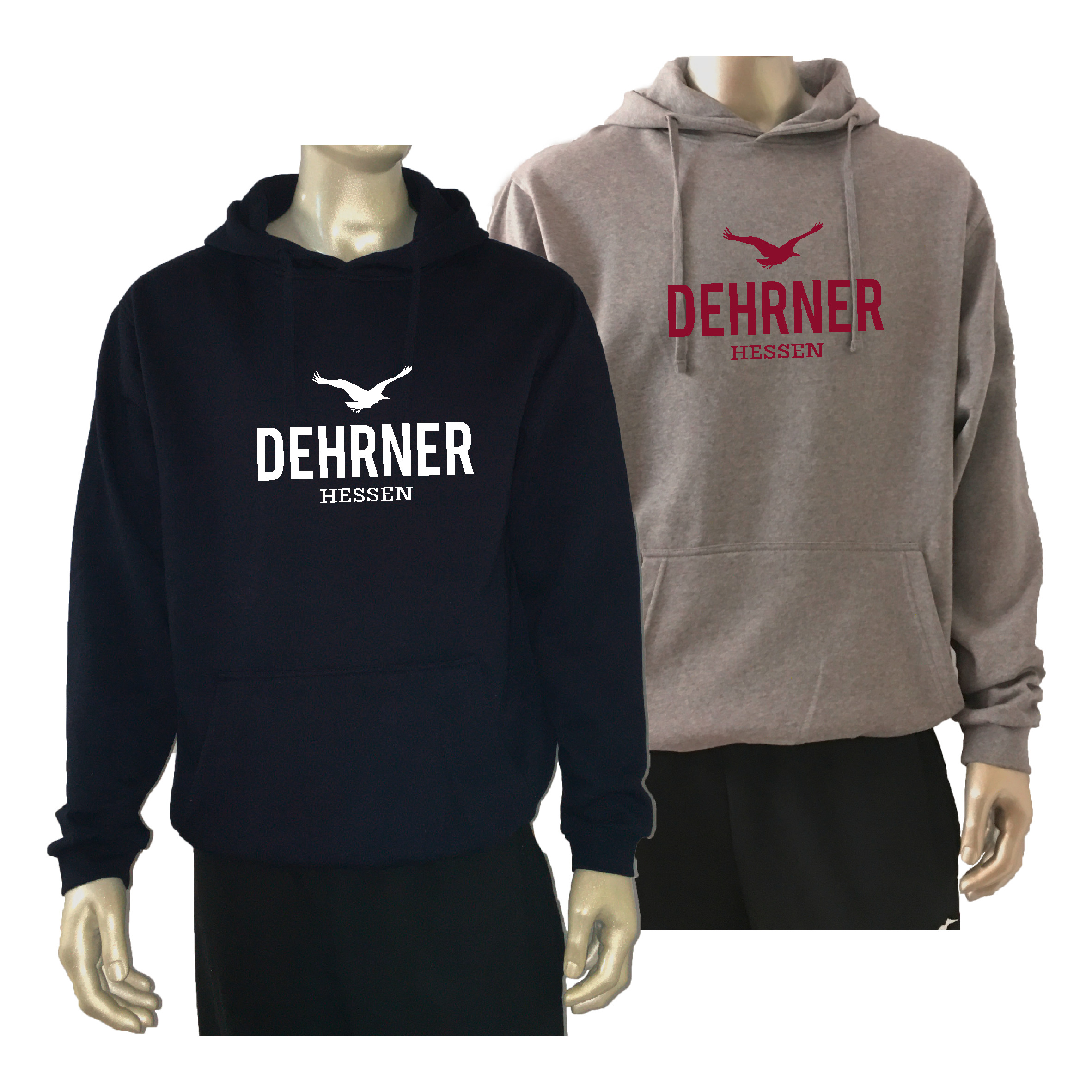Hoodie "Dehrner" Unisex navy (dunkelblau) 5XL