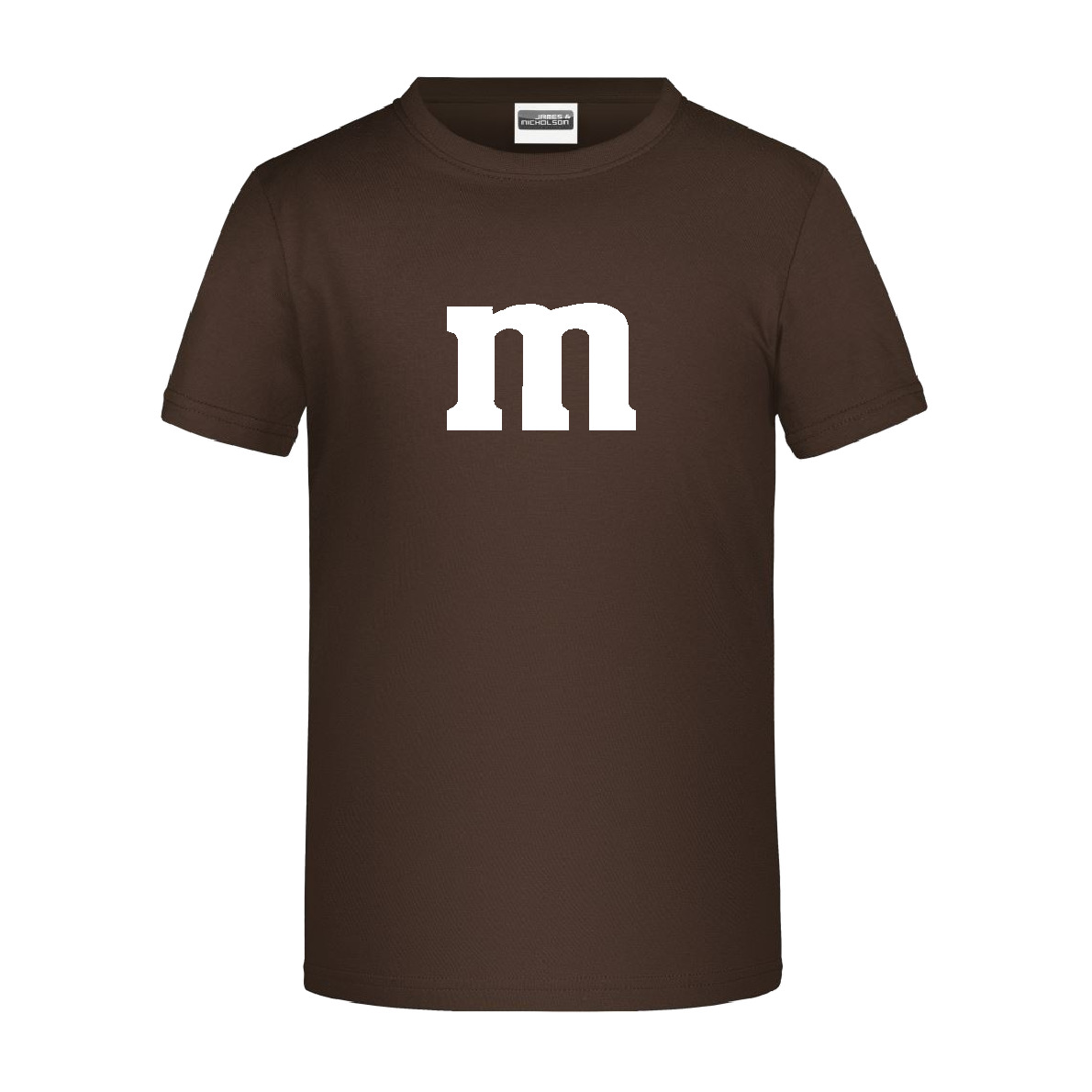 T-Shirt M&M Kids braun-M (122/128)