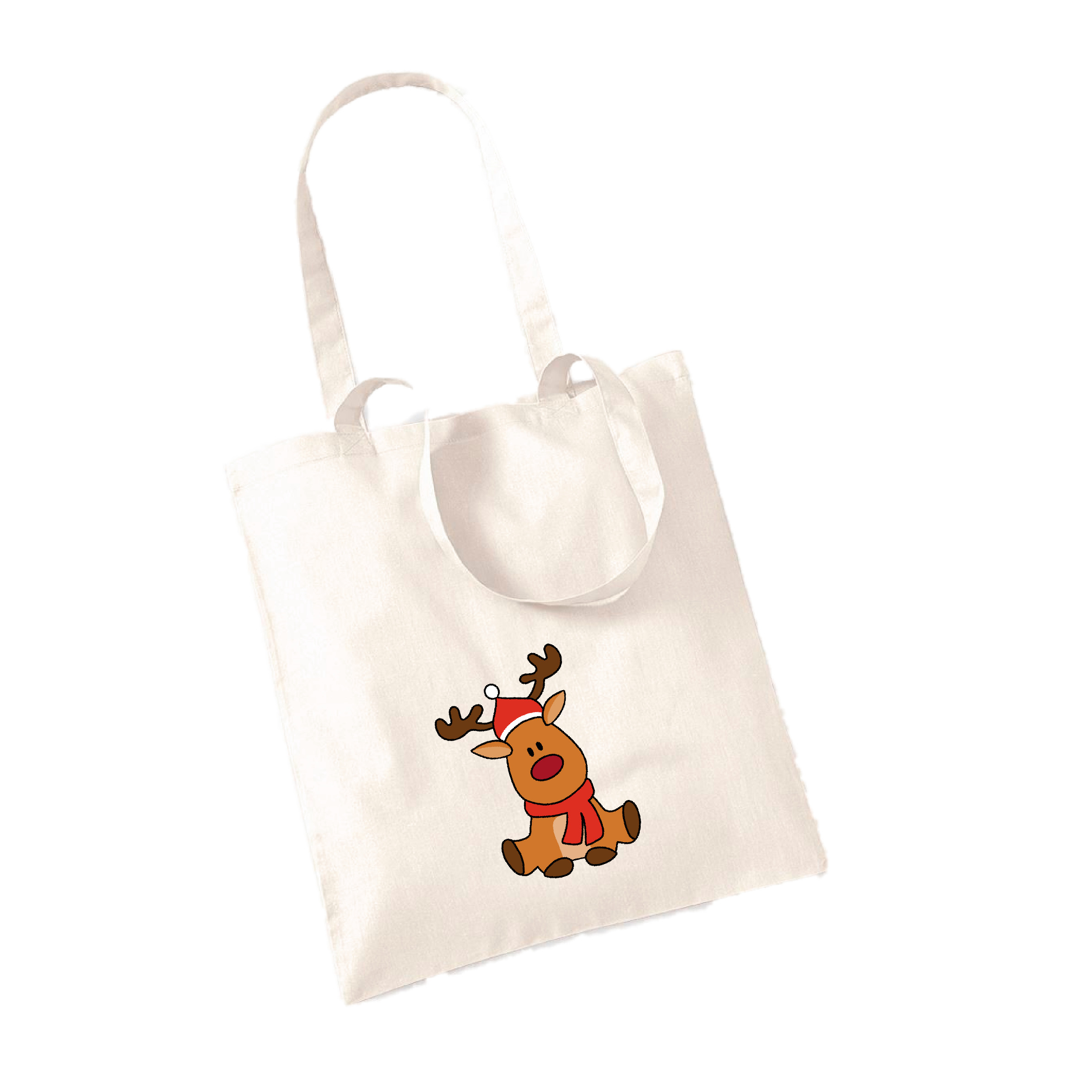 Jutebeutel Weihnachten "Rentier"