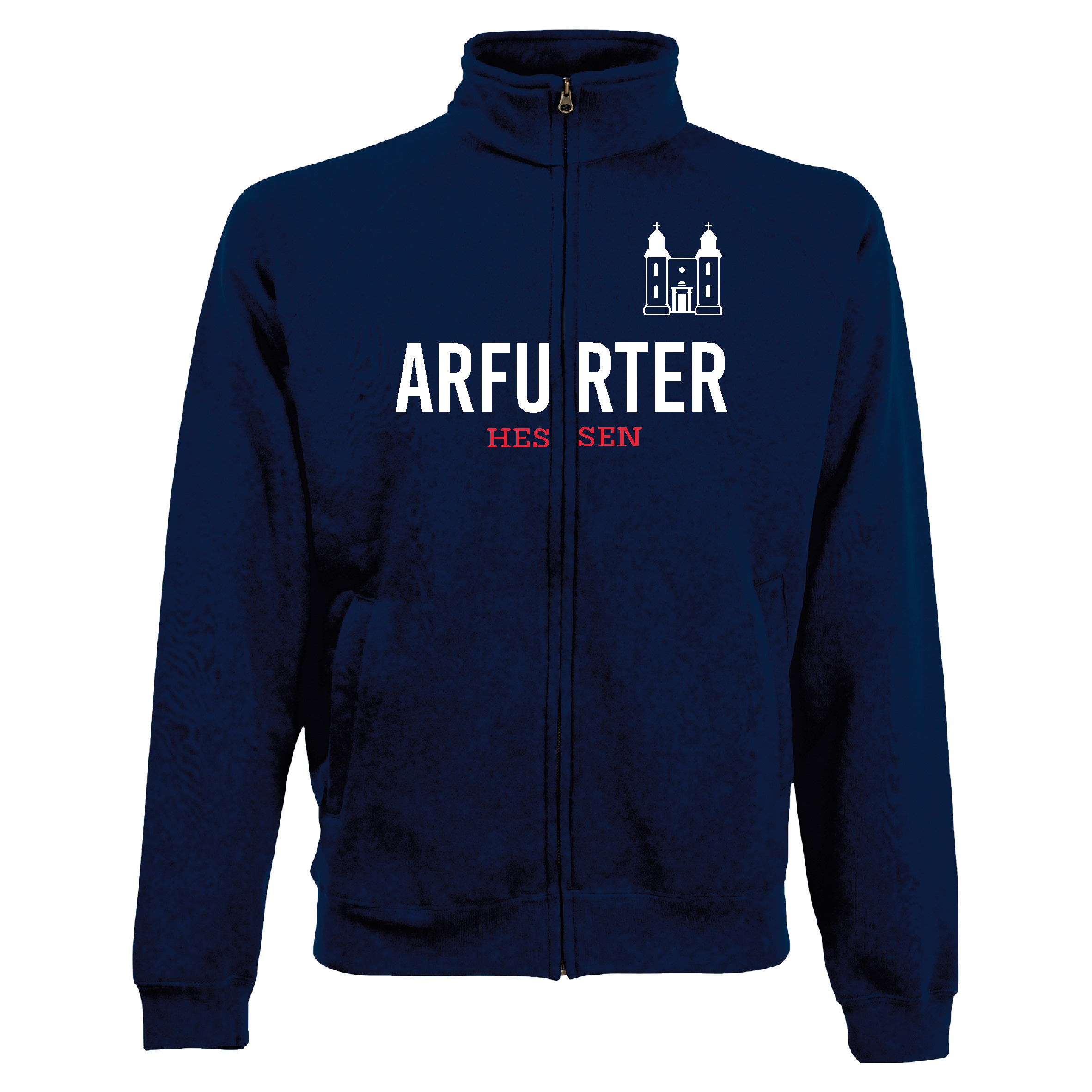 Sweat Jacke "Arfurter" Unisex für Erwachsene