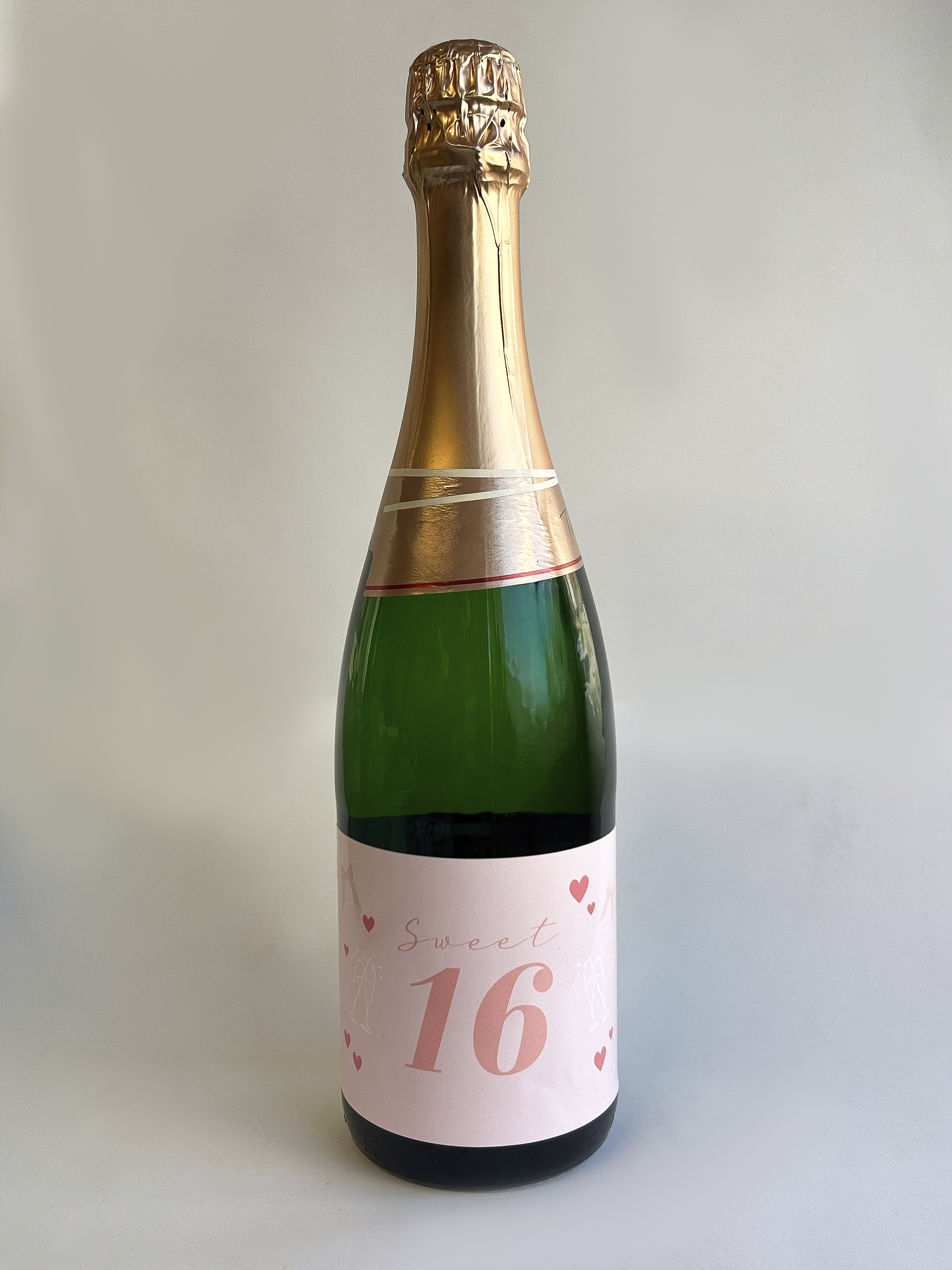 Flaschensticker "Sweet 16"