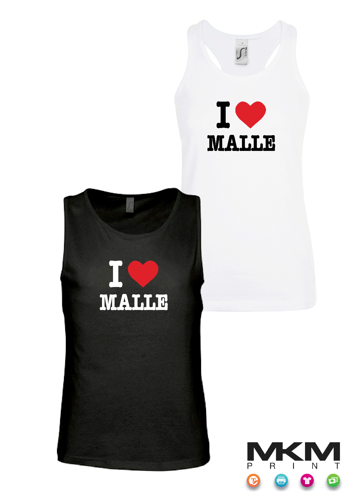 Tank Top "I love Malle"