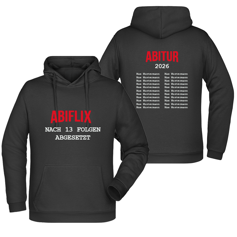 Hoodie "Abiflex" 13 Folgen-5XL-mit