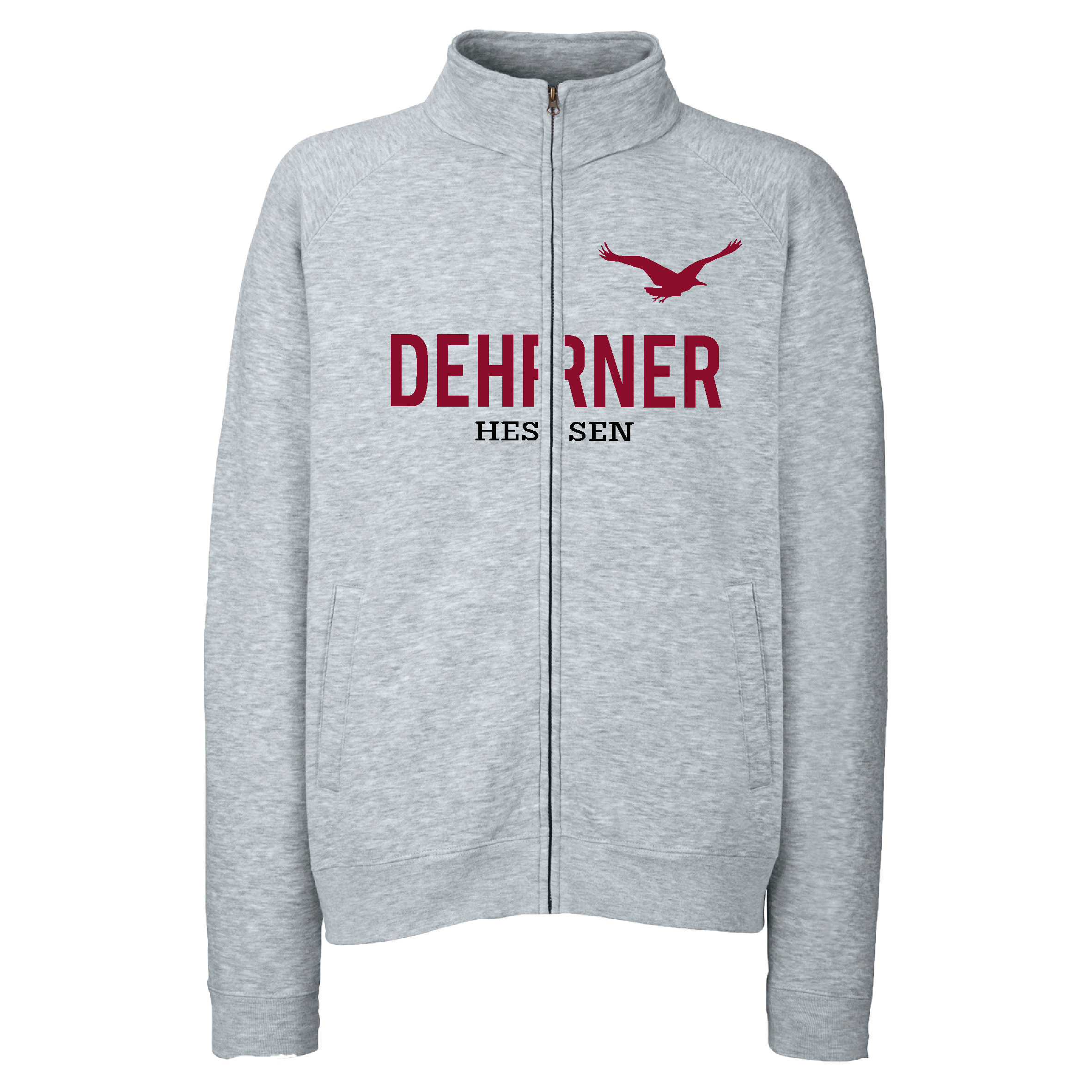 Sweat Jacke "Dehrner" Unisex für Erwachsene navy (dunkelblau) XXL