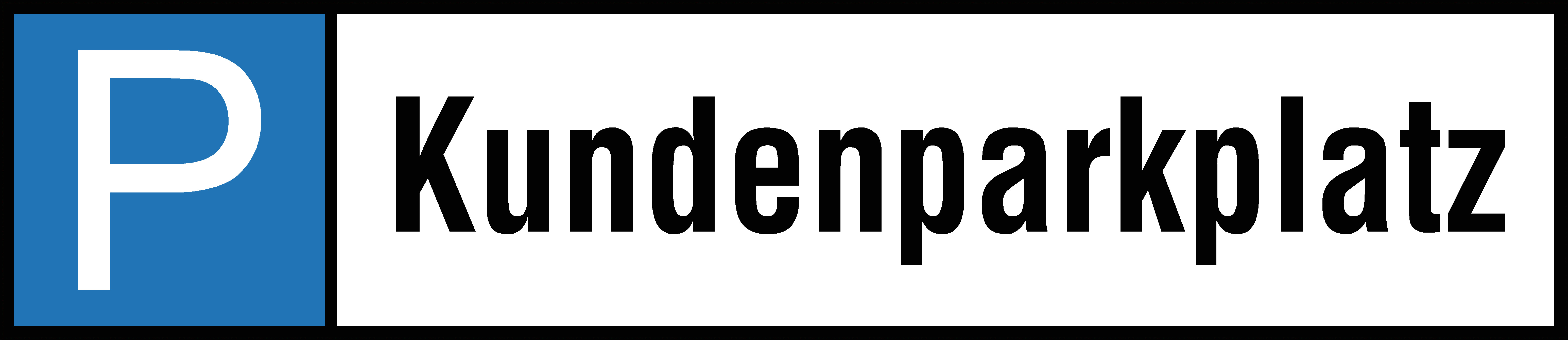 Parkplatz Schilder