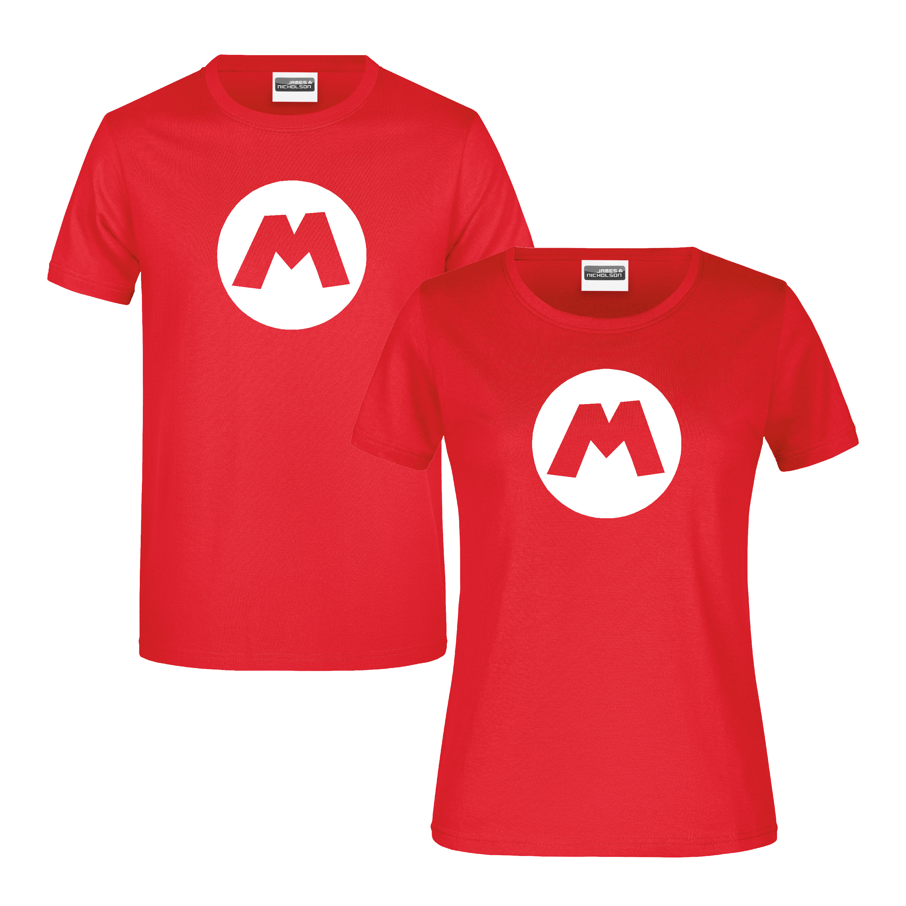 T-Shirt Mario und Luigi Mario-Unisex XXL