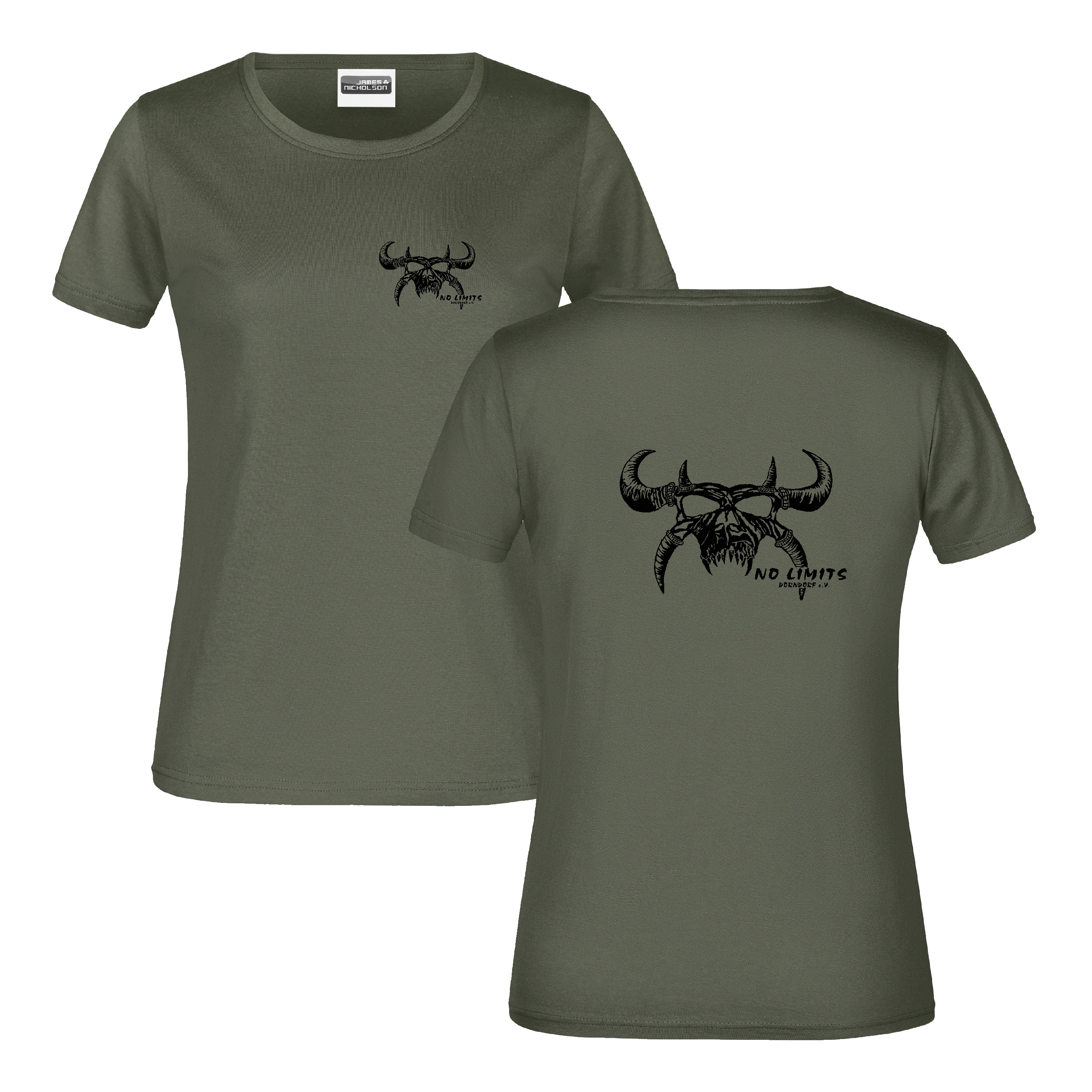 NO LIMITS Dorndorf e.V. Damen rundhals Shirt