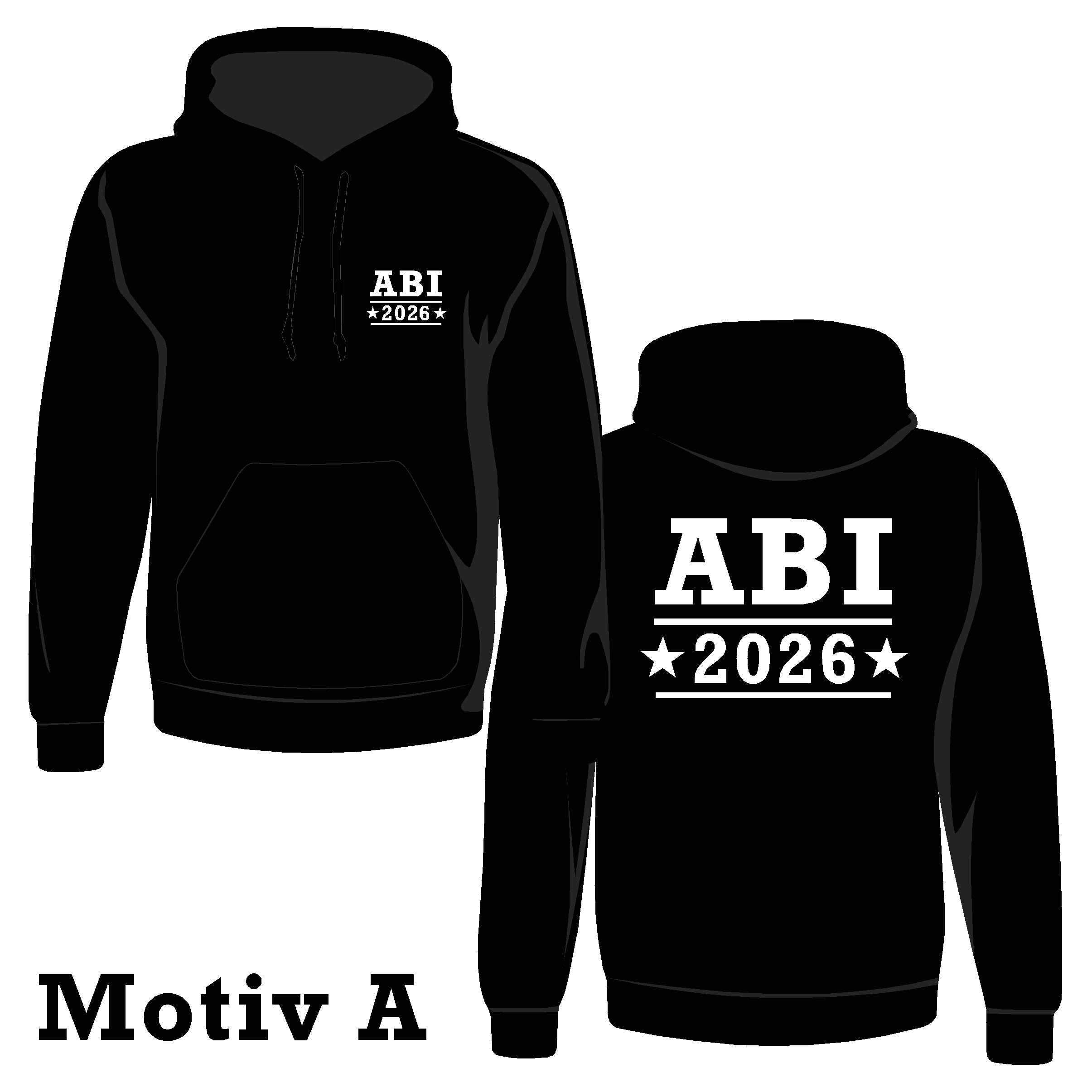 Hoodie "Abi/Abschluss 2026" Abi-5XL