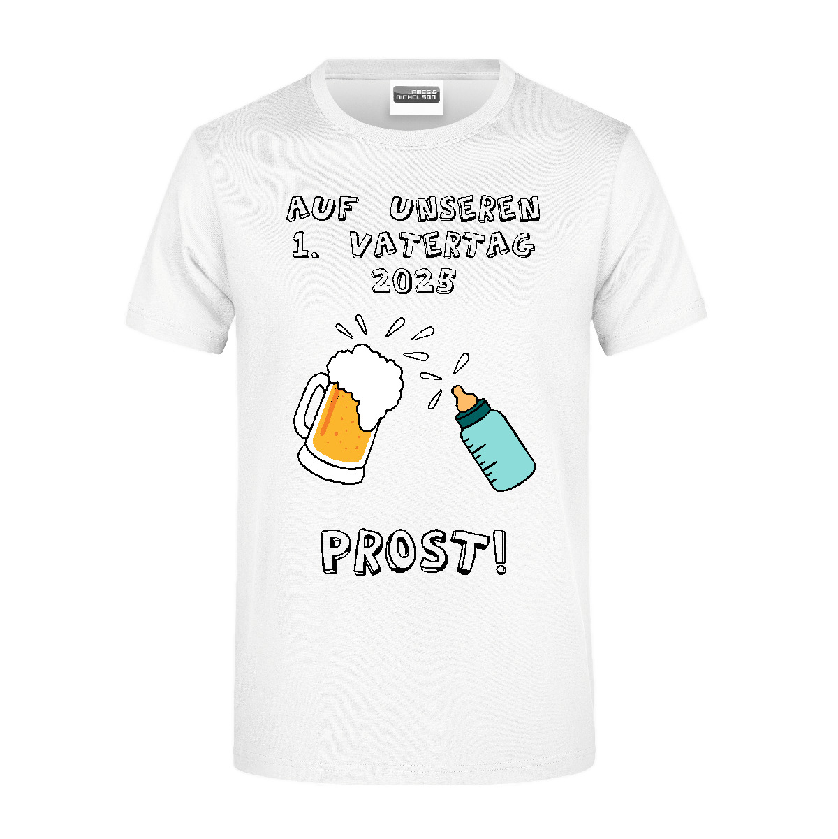 Vatertag T-Shirt "Auf unseren ersten Vatertag"