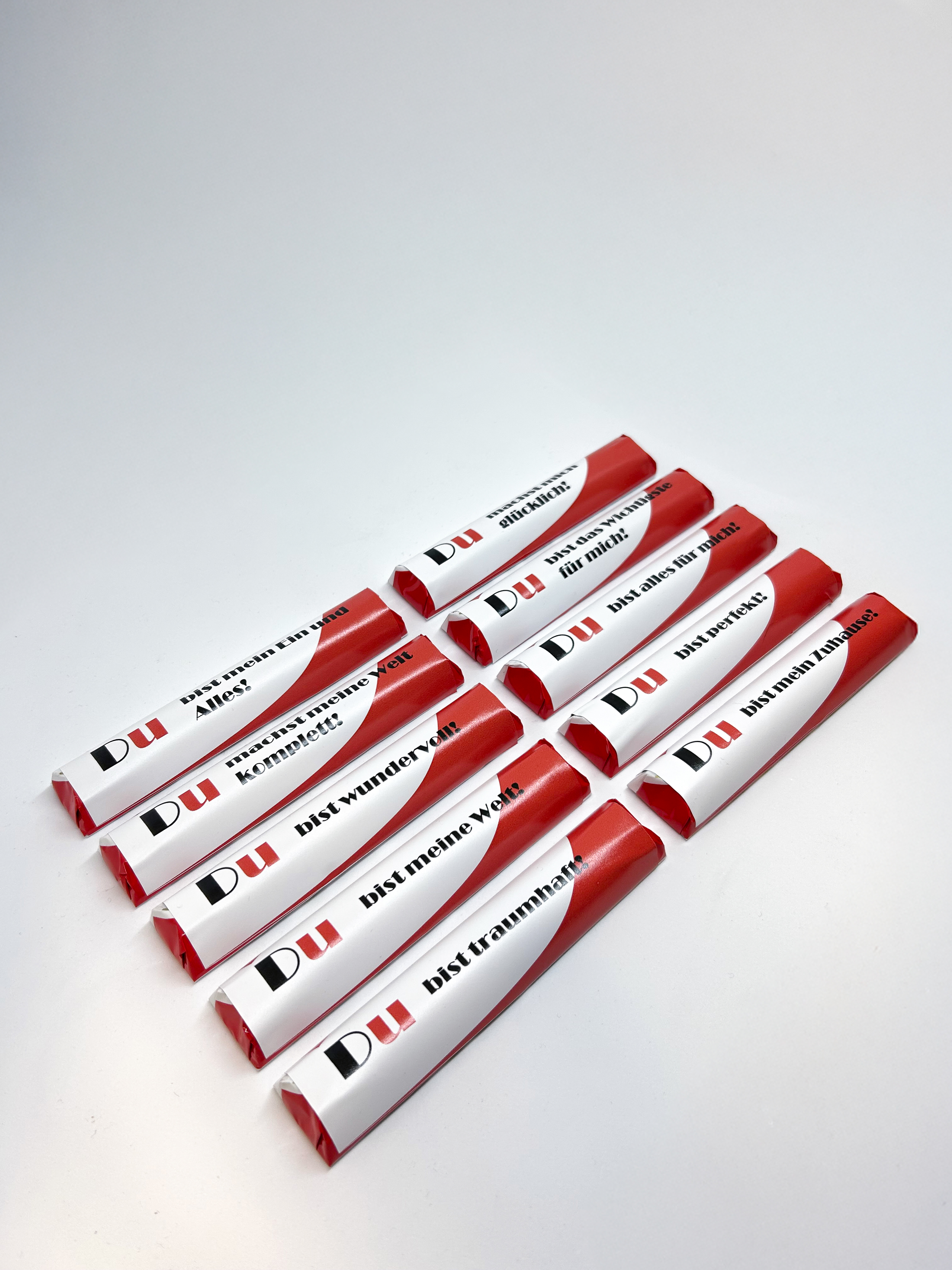 Pralinensticker (10x Pralinen, 1x Verpackung)