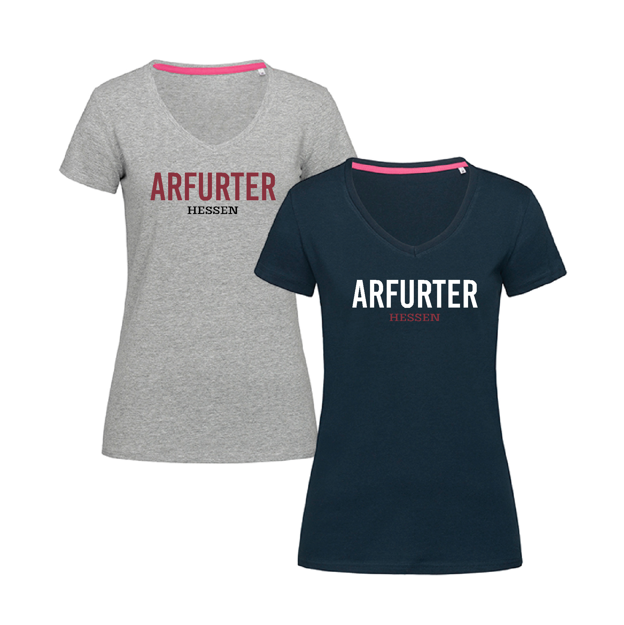 T-Shirt "Arfurter" Damen ohne Kirche-marina blue (dunkelblau)-XXL