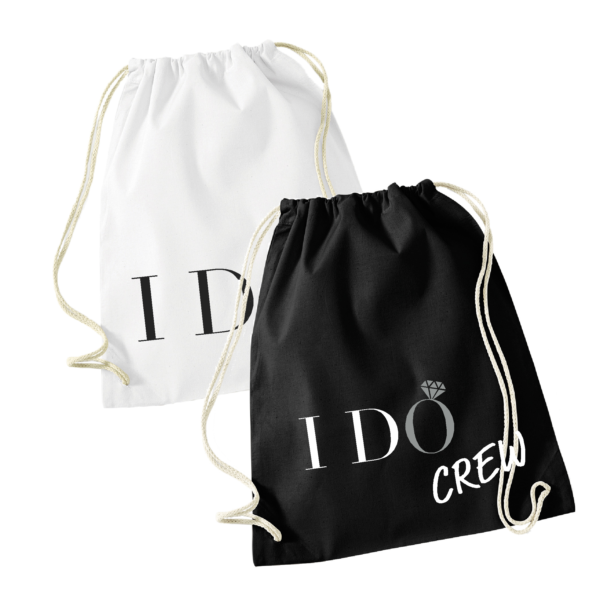 JGA Turnbeutel "I Do Crew"