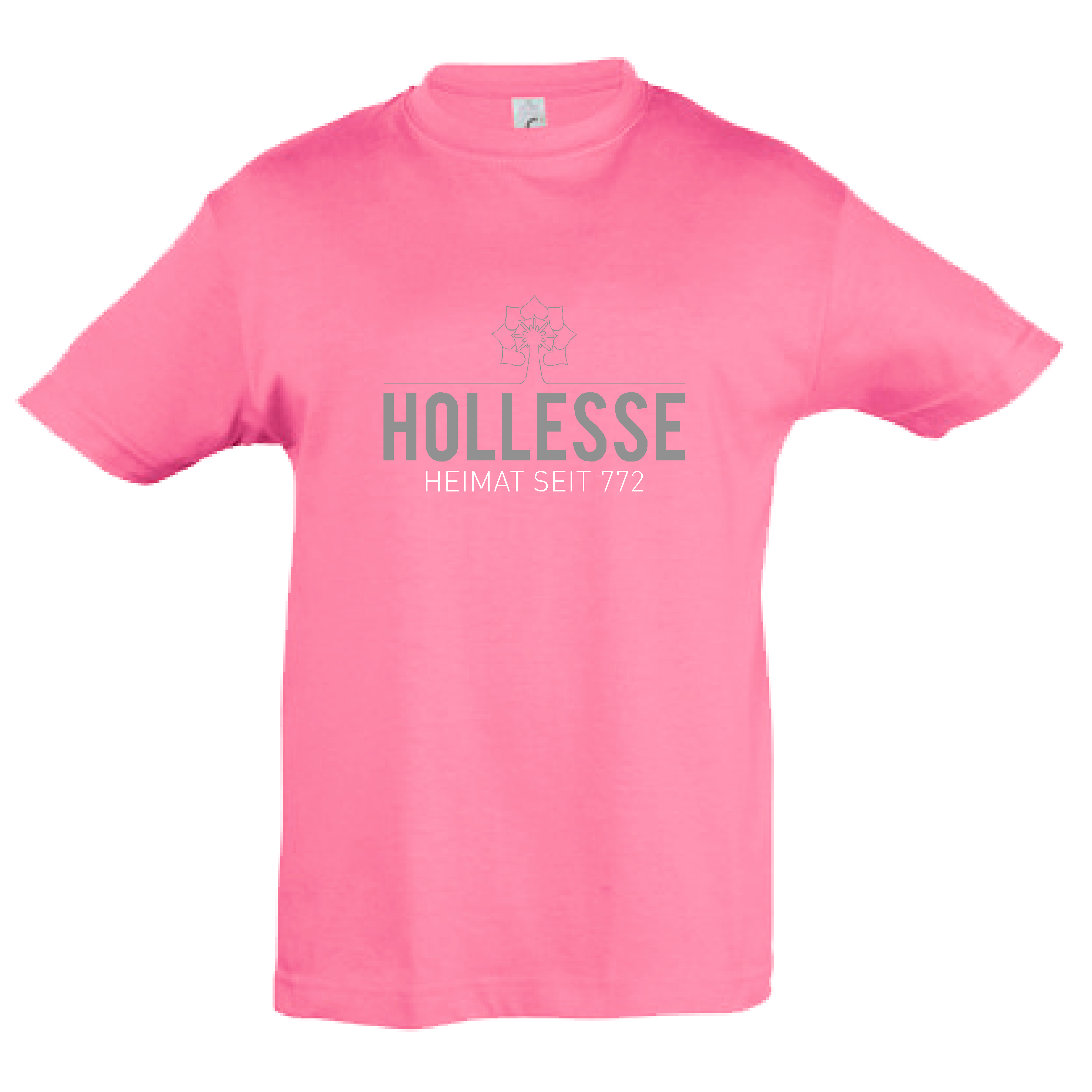 Offizielles HOLLESSER Jubiläums-T-Shirt für Kinder orchid pink / rosa 12Y (146/152)