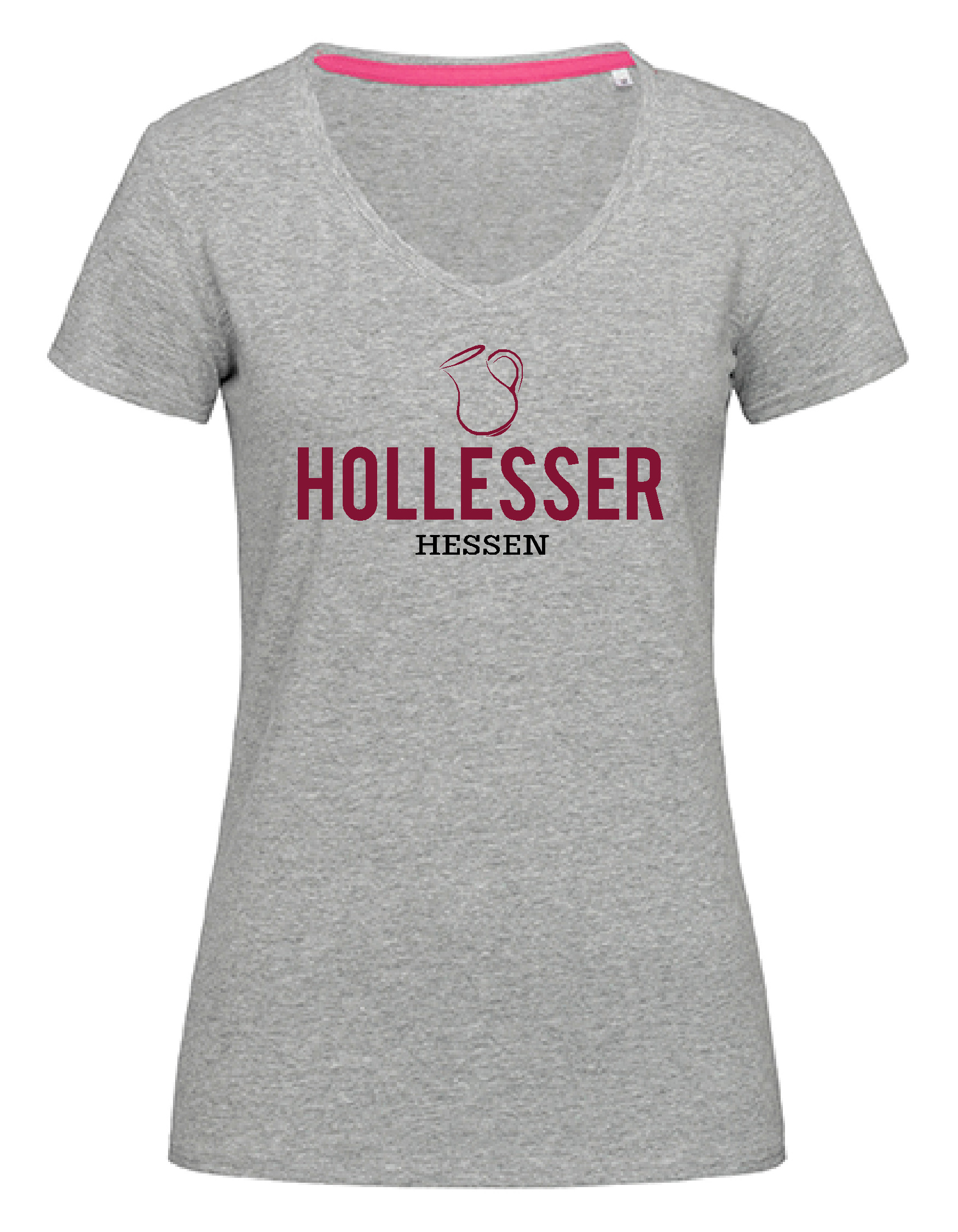T-Shirt "Hollesser Original" Damen