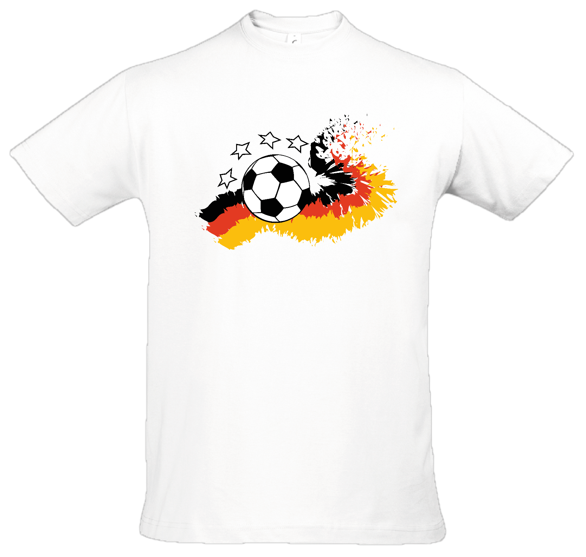 T-Shirt "Fußball, Deutschland, 4 Sterne", Kinder