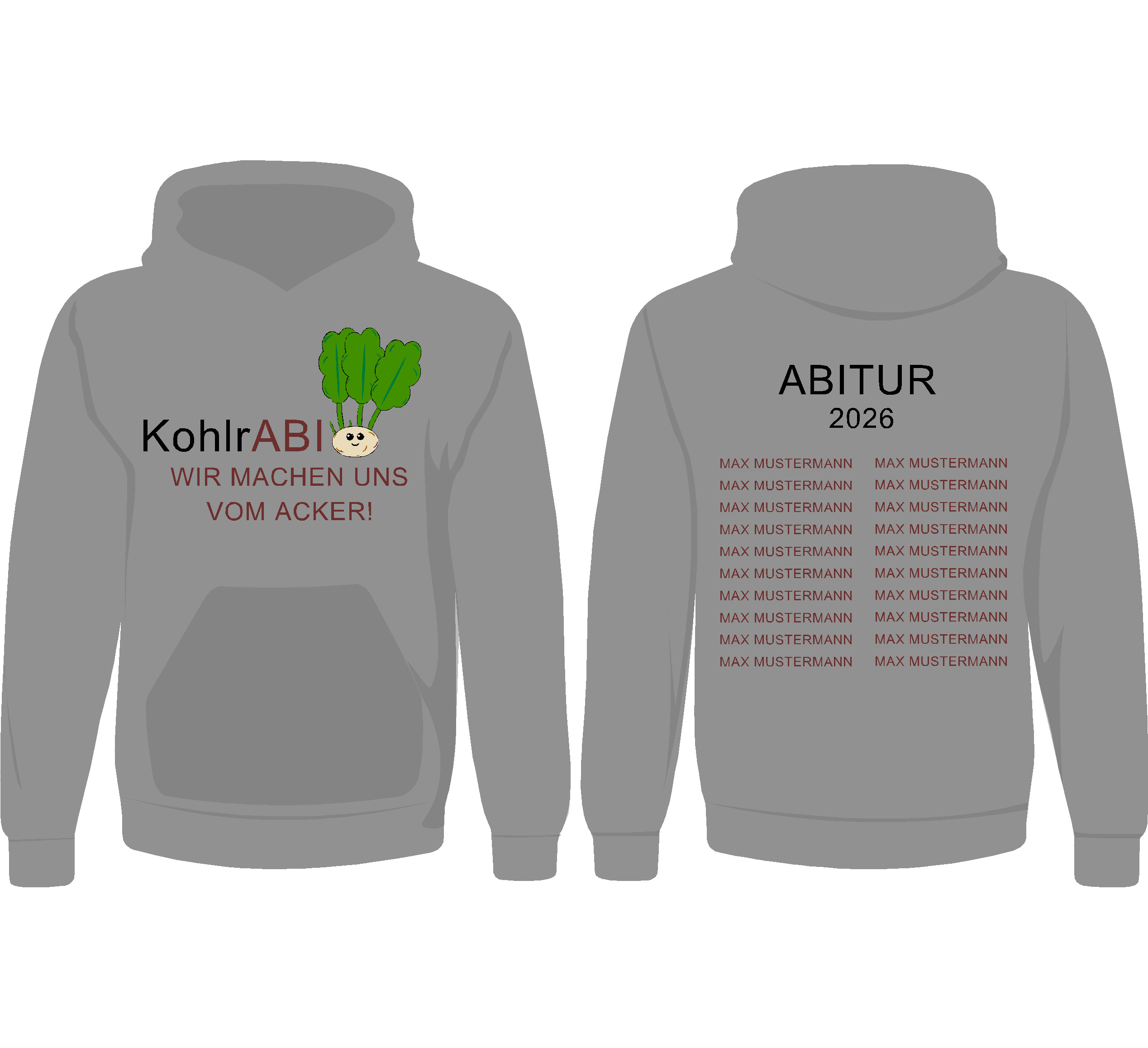 Hoodie KohlrABI 5XL-mit