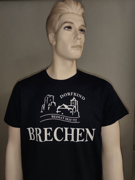 Brechen Herren T-Shirt Jubiläum Navy 5XL