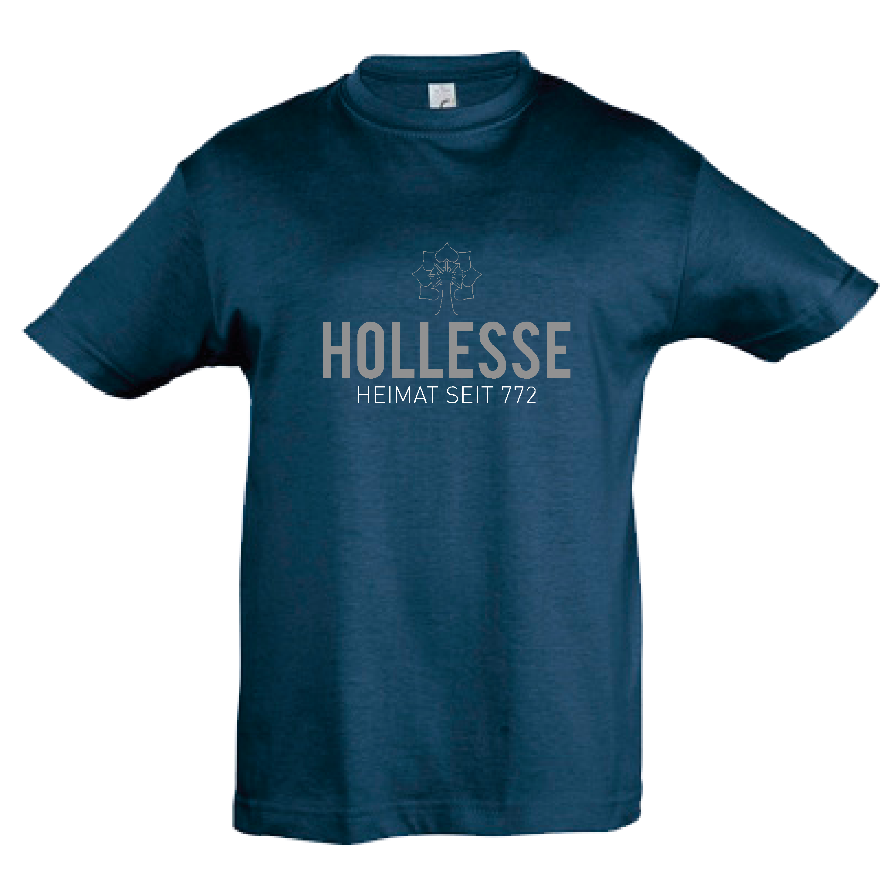 Offizielles HOLLESSER Jubiläums-T-Shirt für Kinder denim / dunkelblau 12Y (146/152)