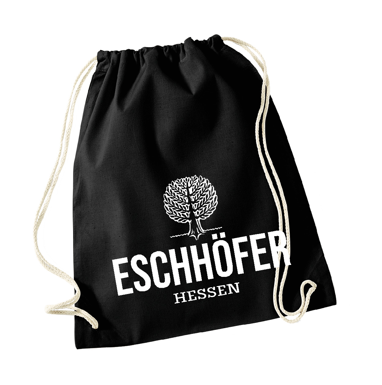 Turnbeutel "ESCHHÖFER" schwarz