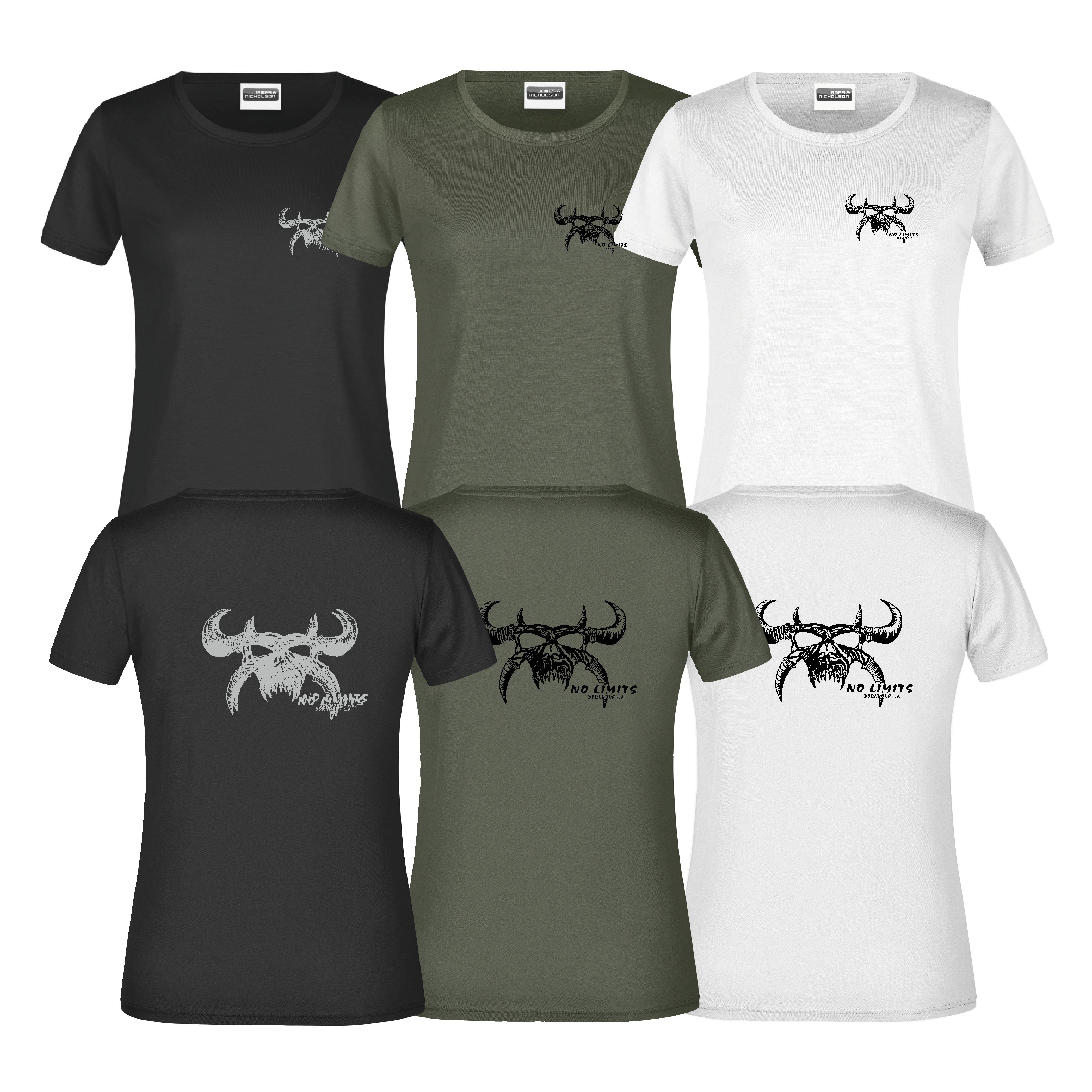 NO LIMITS Dorndorf e.V. Damen rundhals Shirt