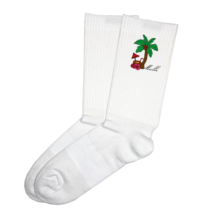 Malle Palmen Socken bunt 42-46