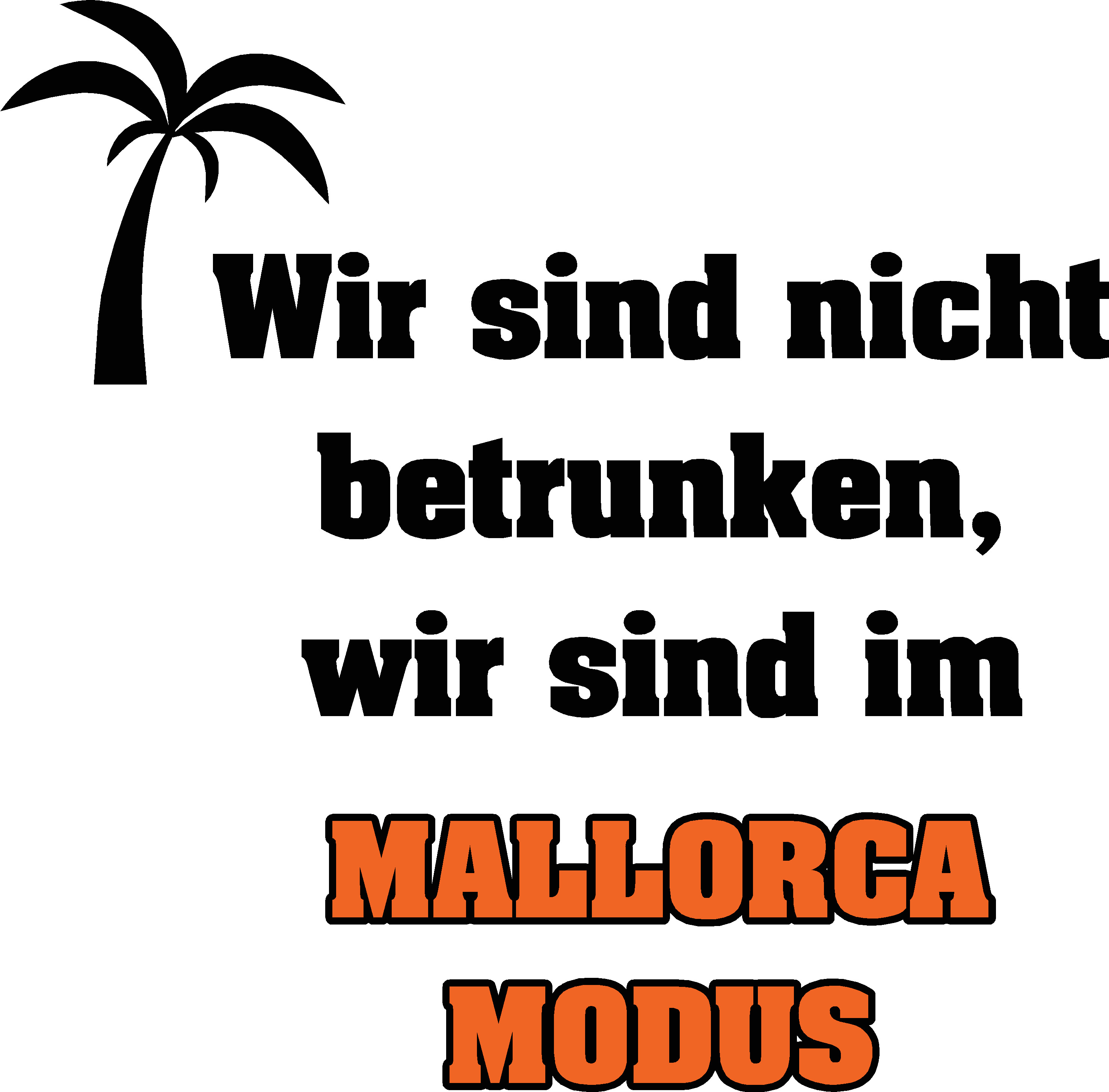 T-Shirt-Mallorca Modus