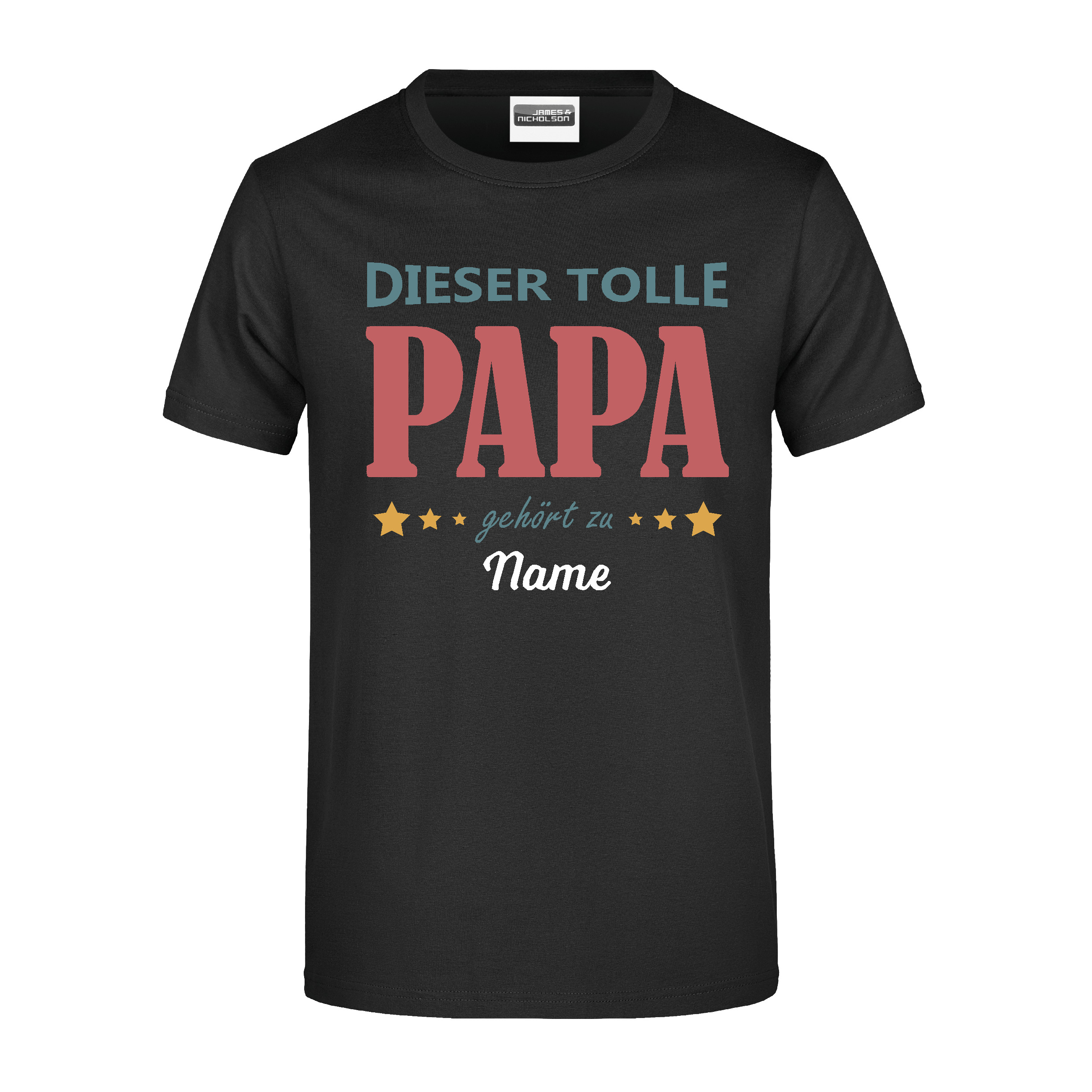 T-Shirt "Dieser tolle Papa gehört zu..." 5XL