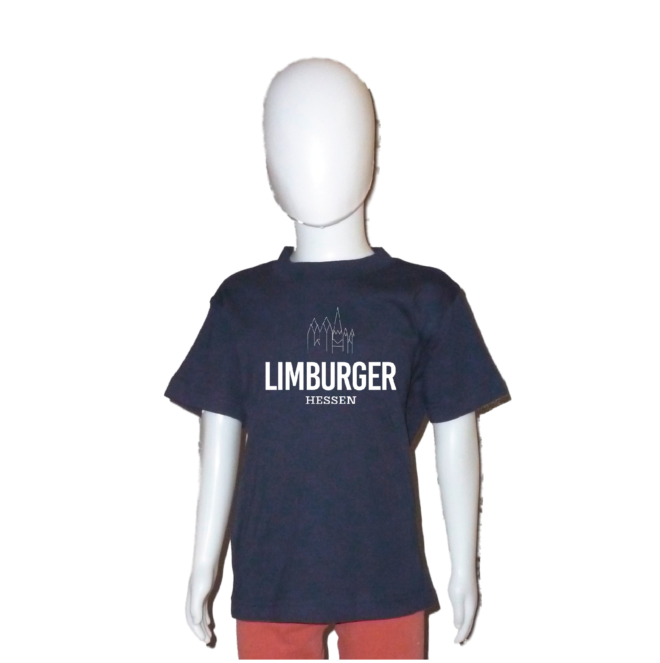 T-Shirt "Limburger" Kinder ohne Dom navy (dunkelblau) XXL (158/164)