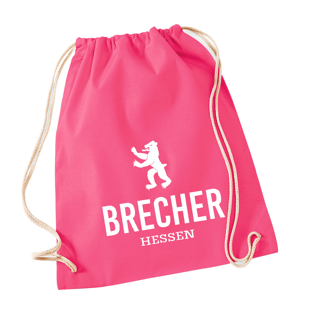 Turnbeutel "BRECHER" fuchsia
