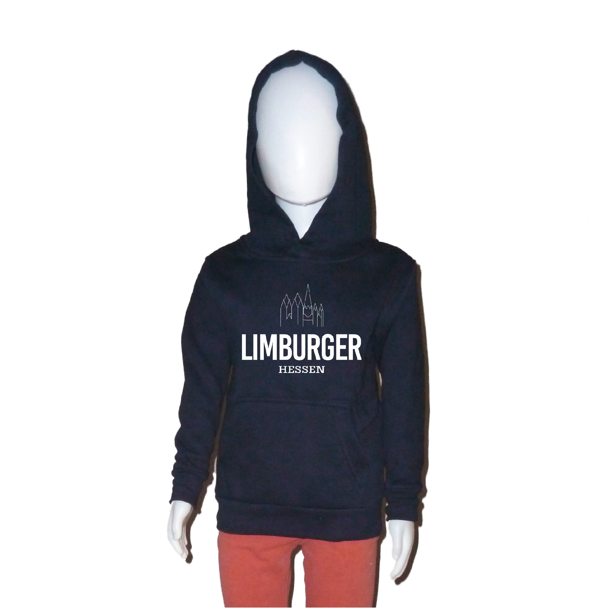 Hoodie "Limburger" Kinder ohne Dom navy (dunkelblau) XXL (158/164)