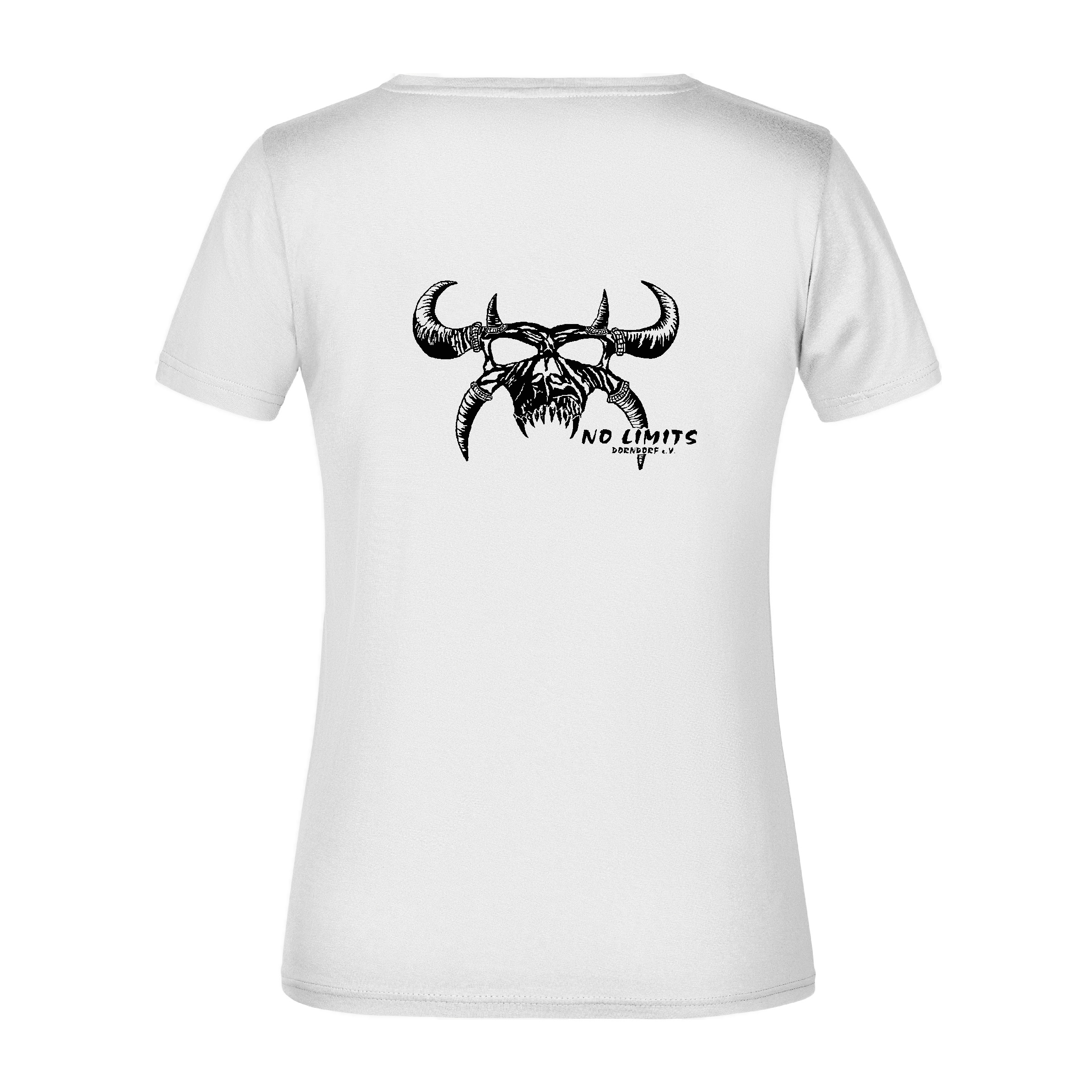 NO LIMITS Dorndorf e.V. Damen V-neck Shirt weiß-XXL