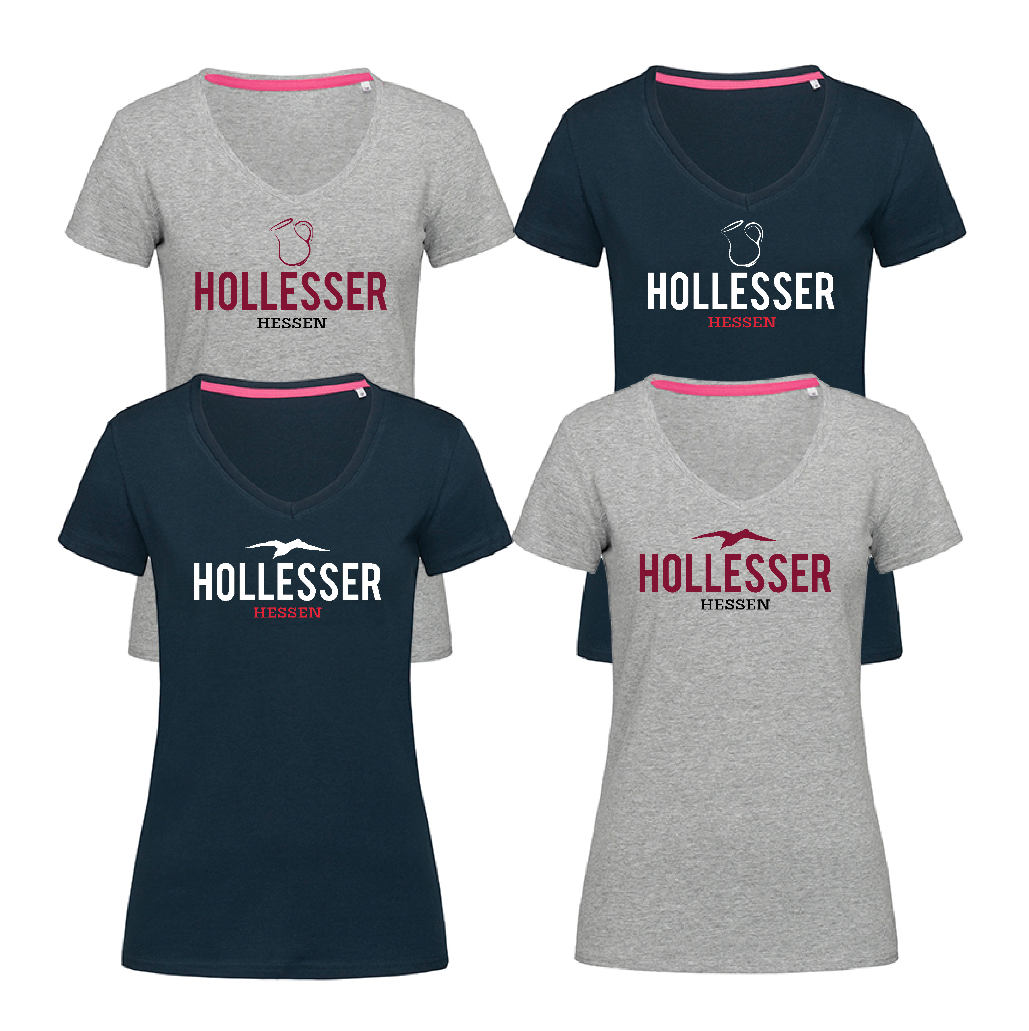 T-Shirt "Hollesser Original" Damen