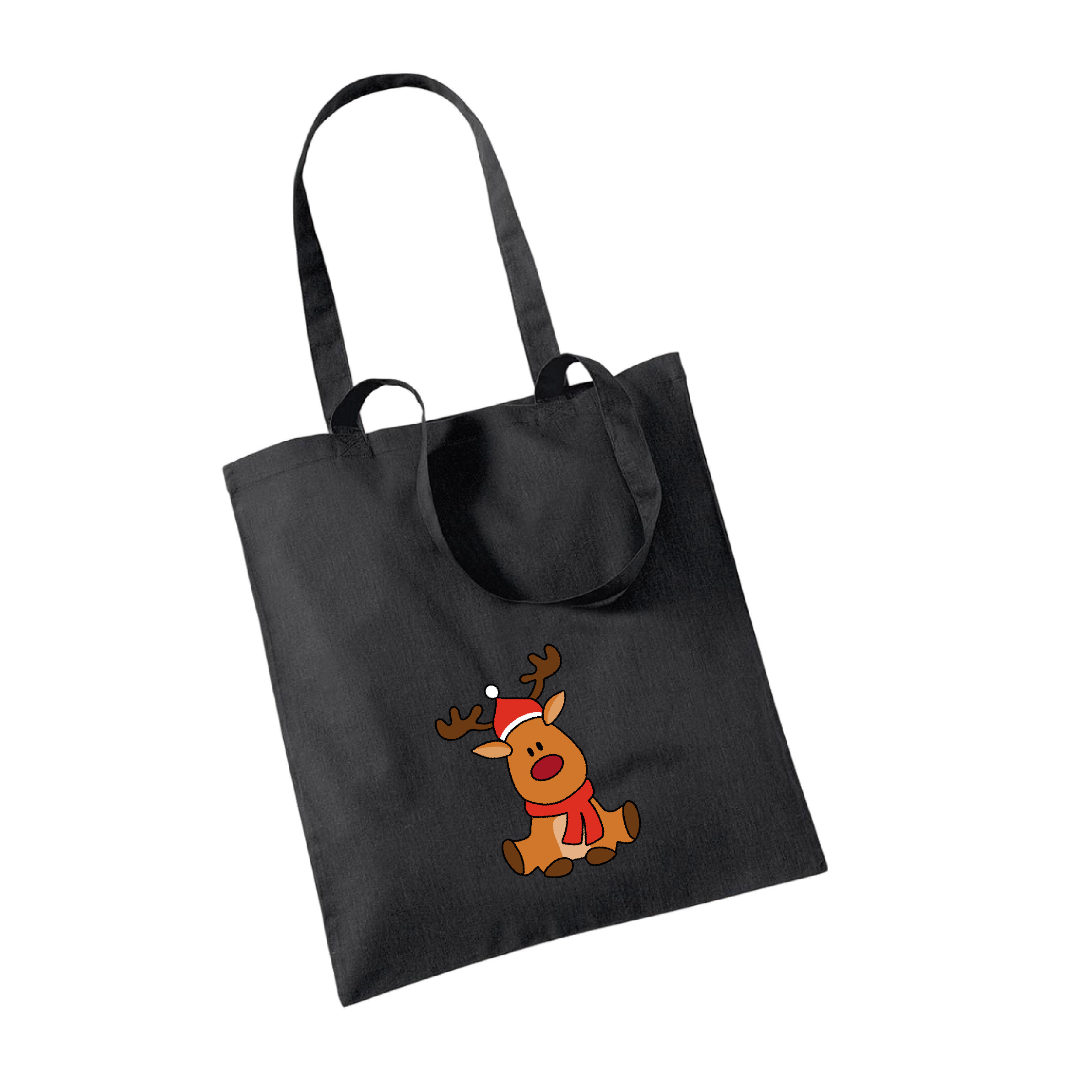 Jutebeutel Weihnachten "Rentier"